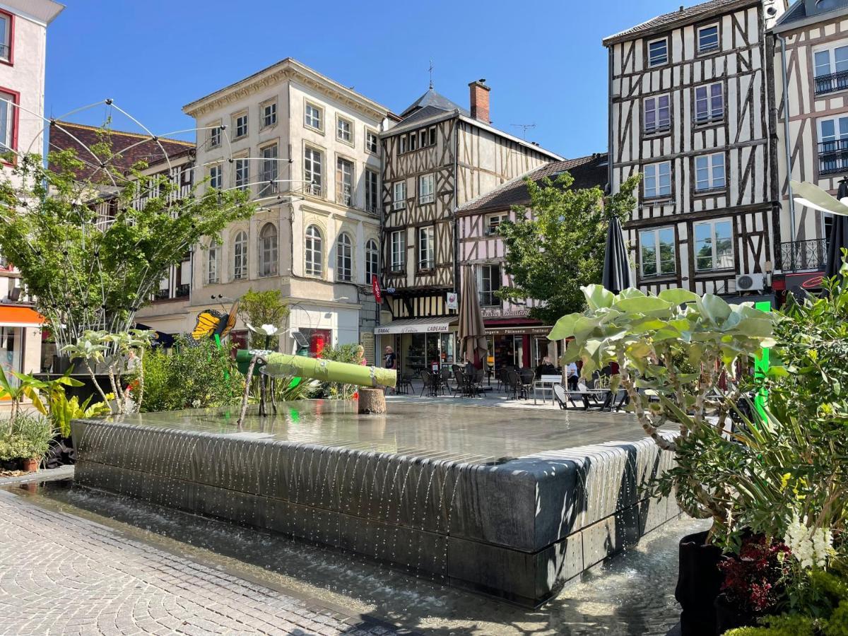 Duplex Cosy 85 M2 Hyper Centre Chalons-En-Champagne Apartment Luaran gambar