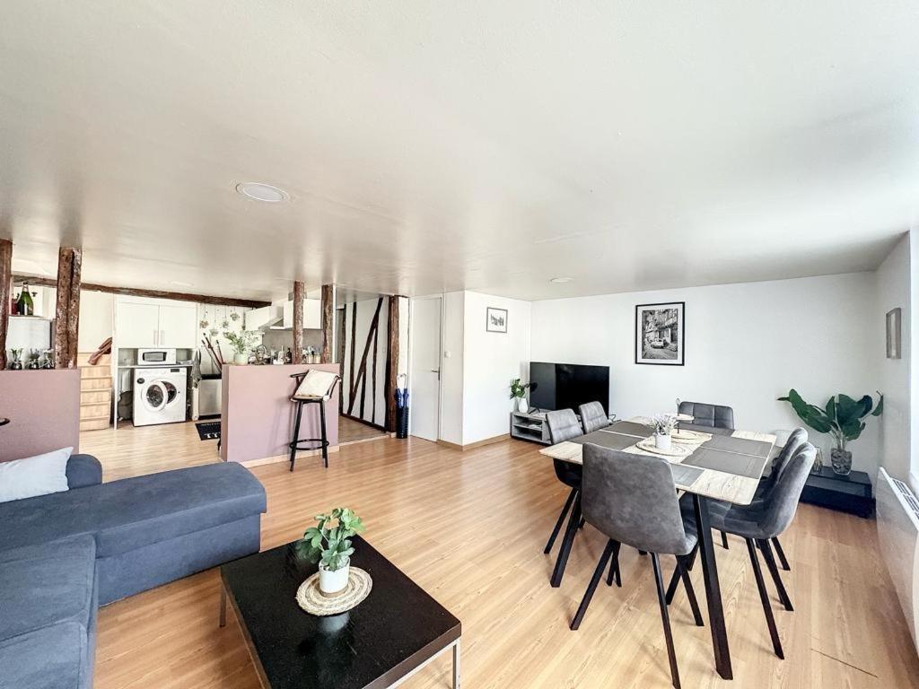 Duplex Cosy 85 M2 Hyper Centre Chalons-En-Champagne Apartment Luaran gambar